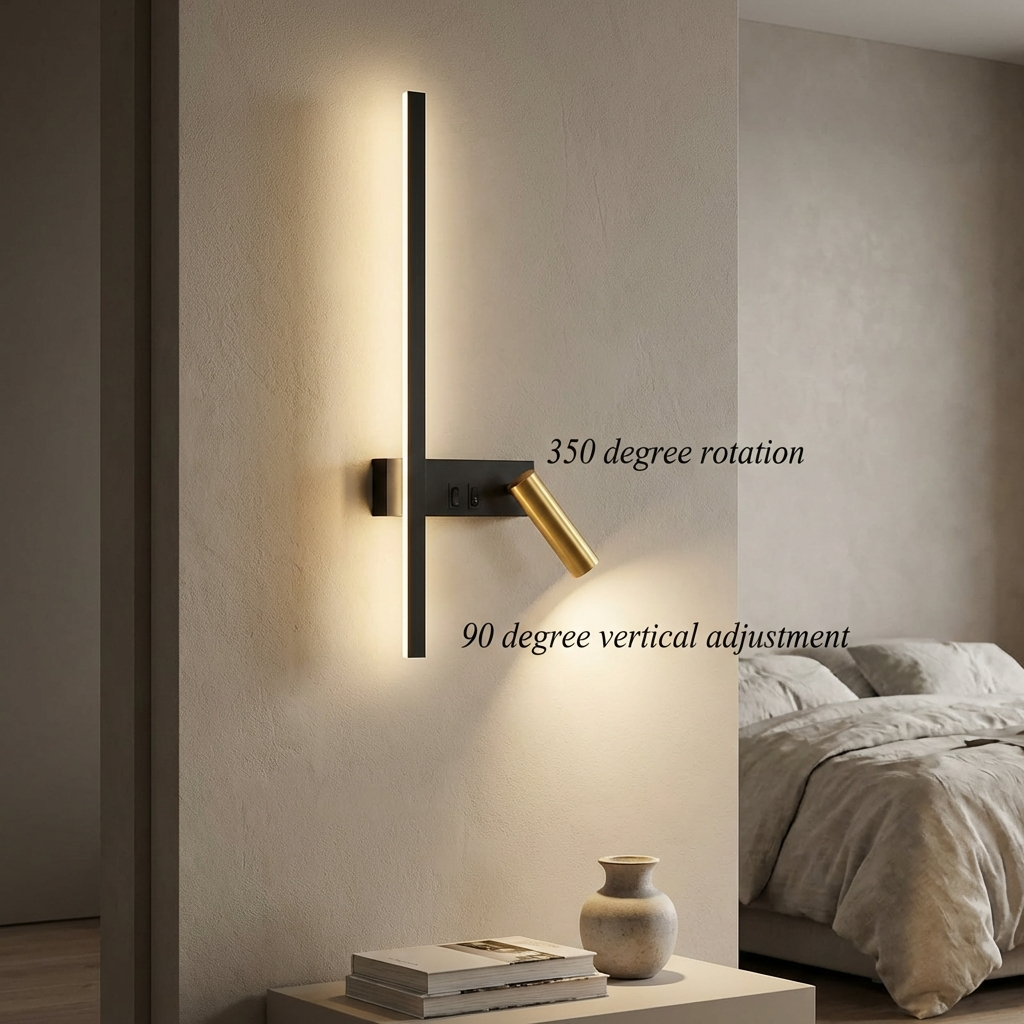Adjustable Nordic LED Wall Lamp