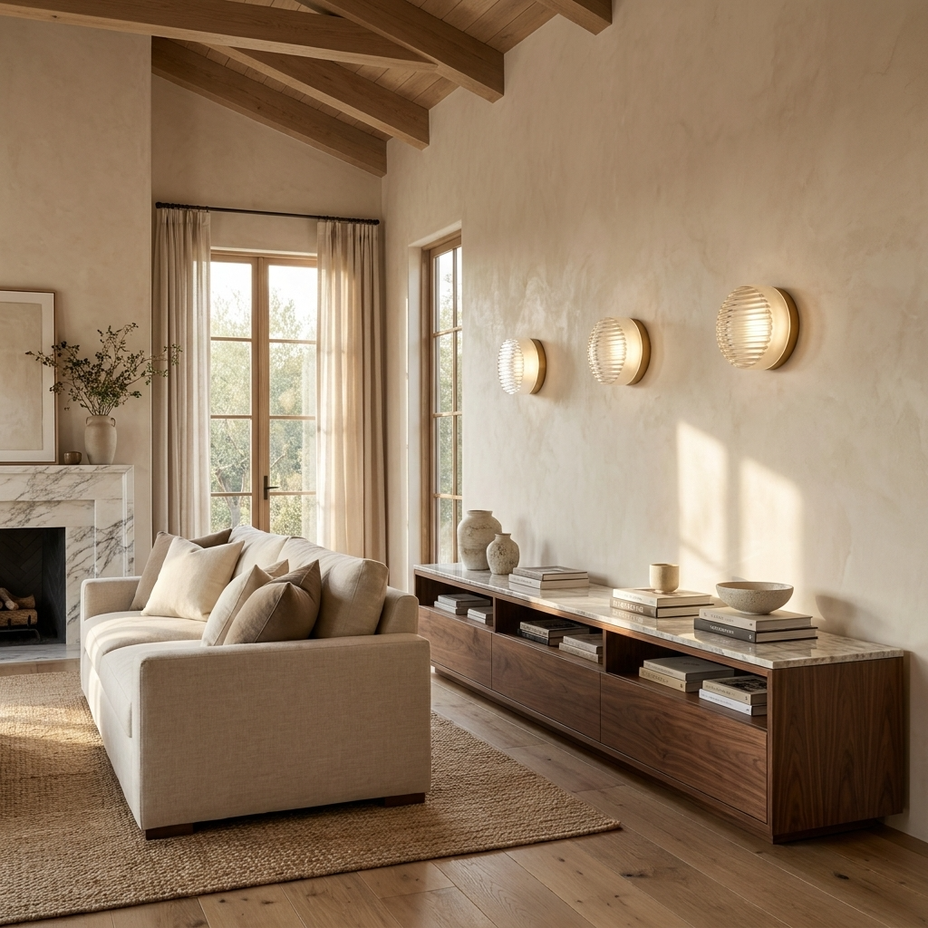 Minimal Round LED Wall Lamp