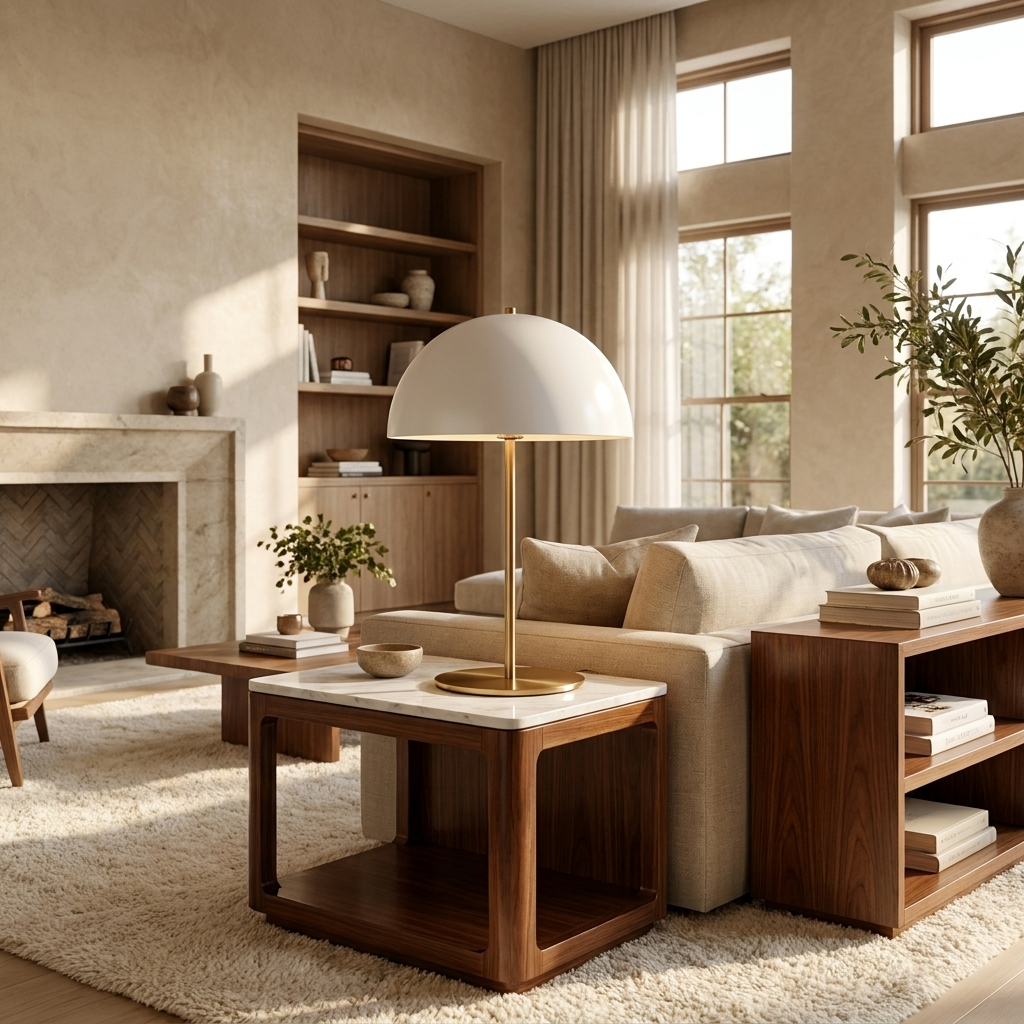 Modern Dome Table Lamp