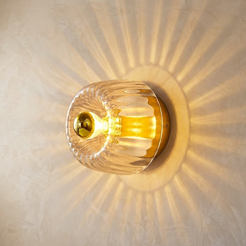 Bauhaus Glass Wall Lamp