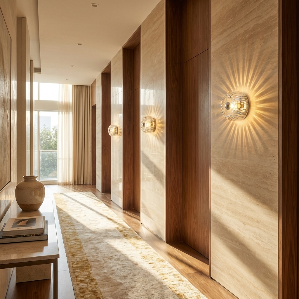 Bauhaus Glass Wall Lamp