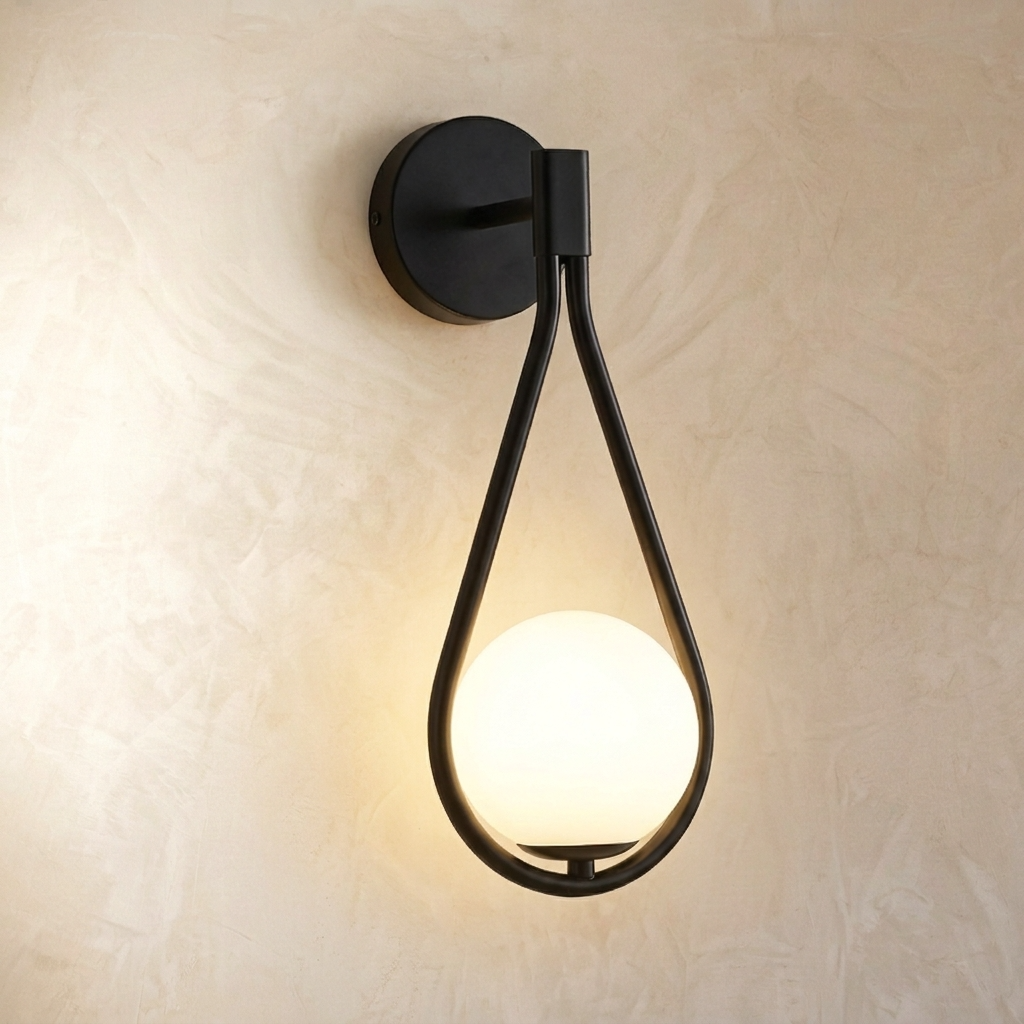 Droplet Glass Wall Lamp
