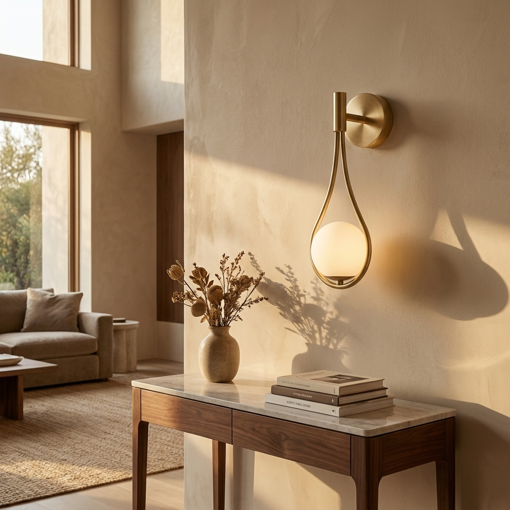 Droplet Glass Wall Lamp