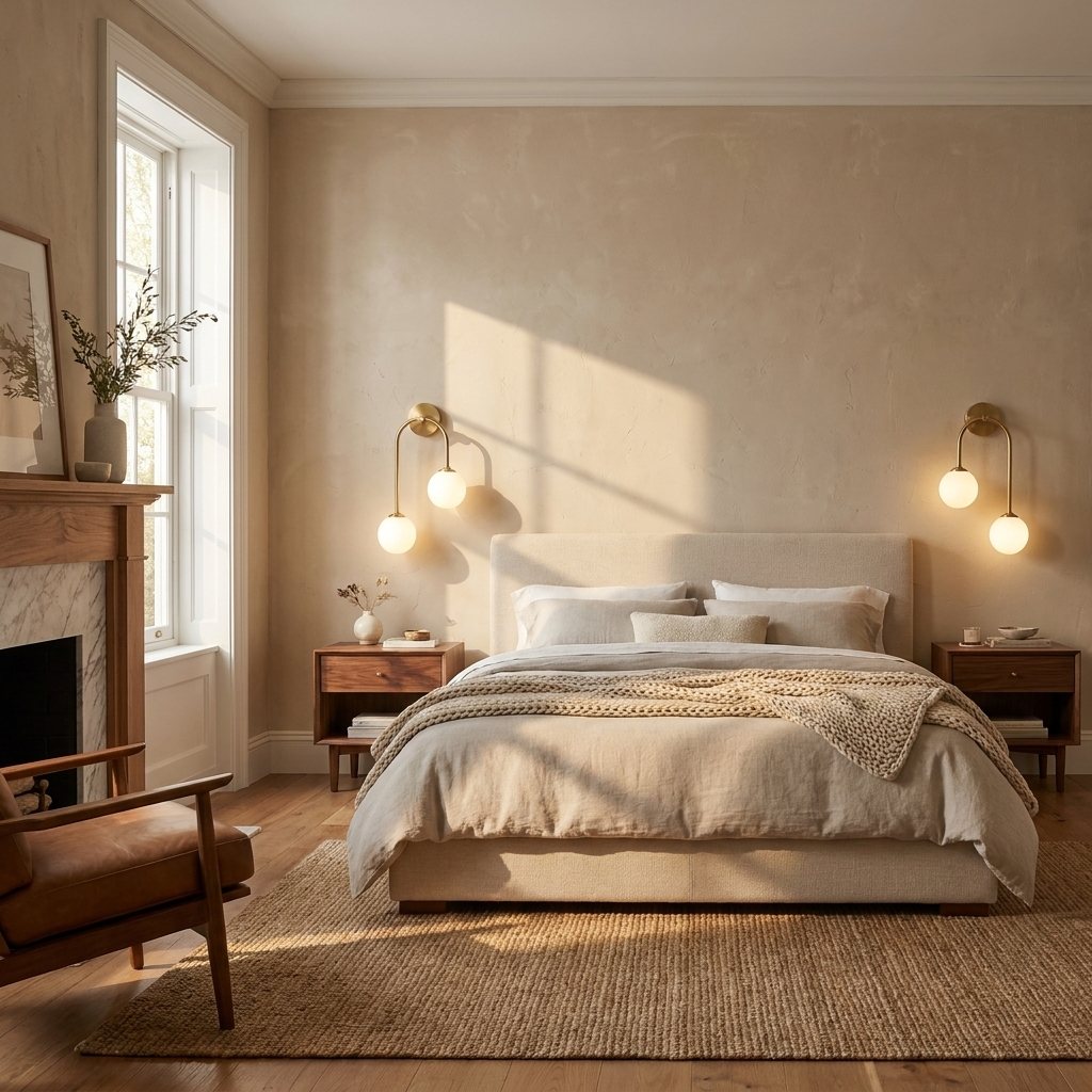 Dual Glass Nordic Wall Lamp