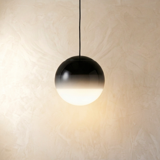 Gradient Glass Globe Pendant Light