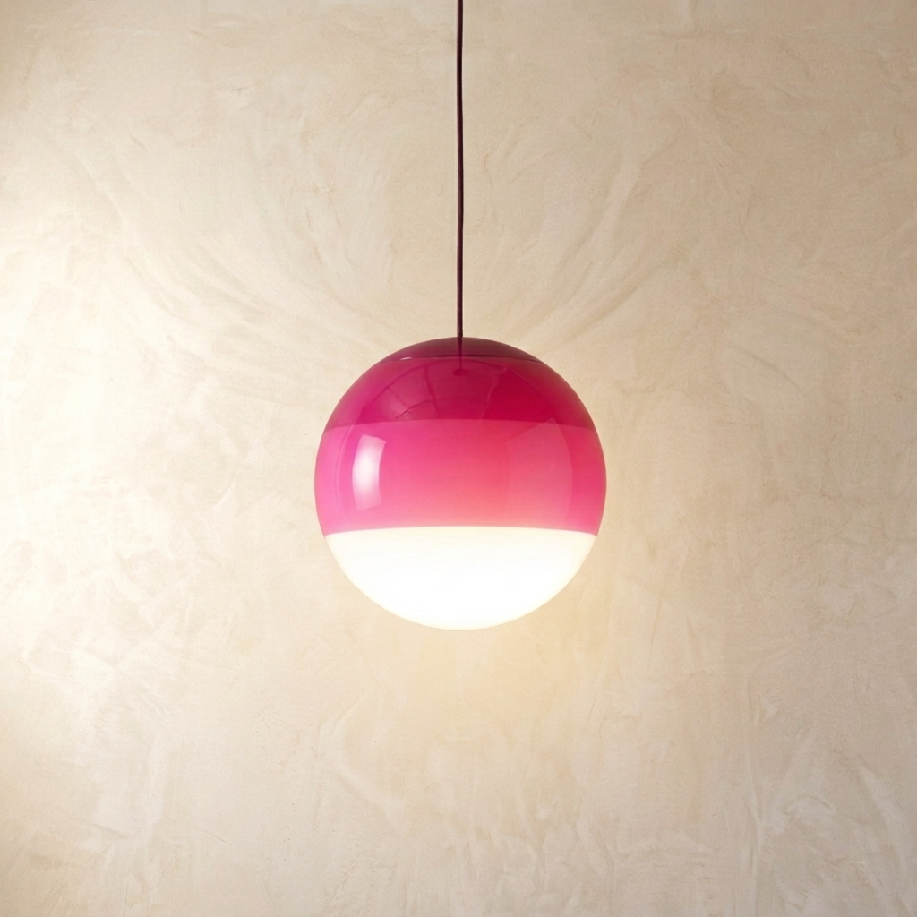 Gradient Glass Globe Pendant Light