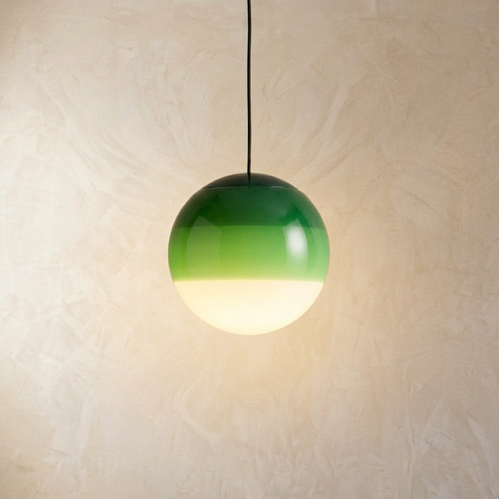 Gradient Glass Globe Pendant Light