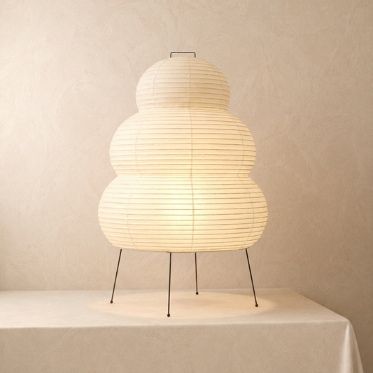 Japanese Handmade Washi Paper Table Lamp