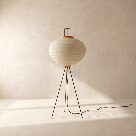 Japanese Washi Paper Floor Lamp