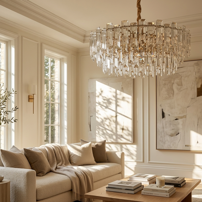 Luxury Crystal Tiered Chandelier