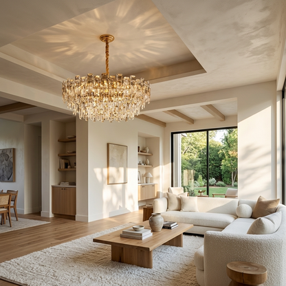 Luxury Crystal Tiered Chandelier