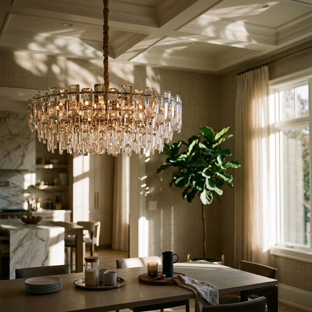 Luxury Crystal Tiered Chandelier