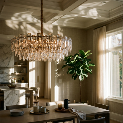 Luxury Crystal Tiered Chandelier