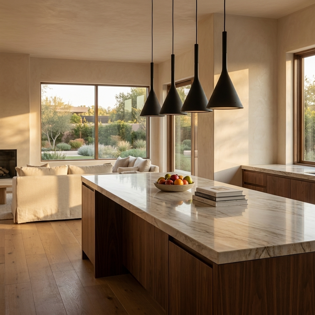 Minimal Funnel Pendant Light