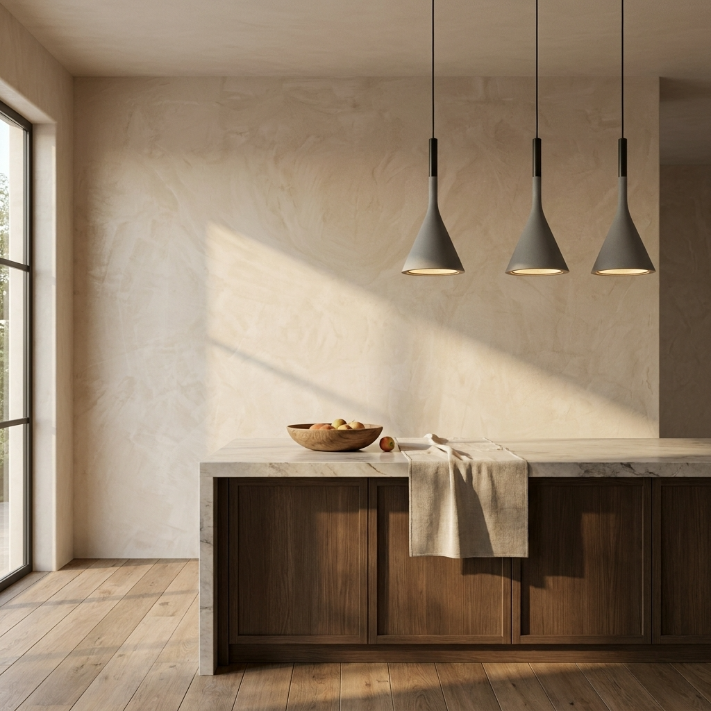 Minimal Funnel Pendant Light
