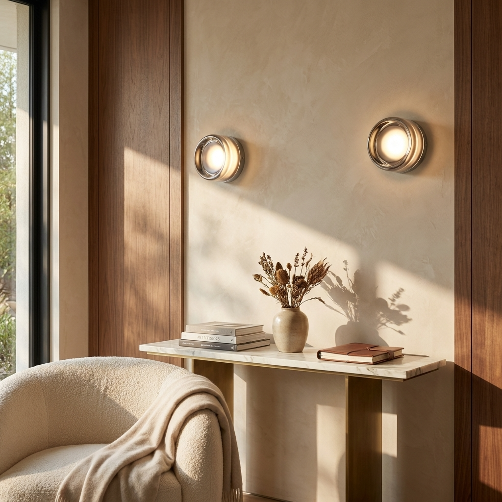Minimal Round LED Wall Lamp