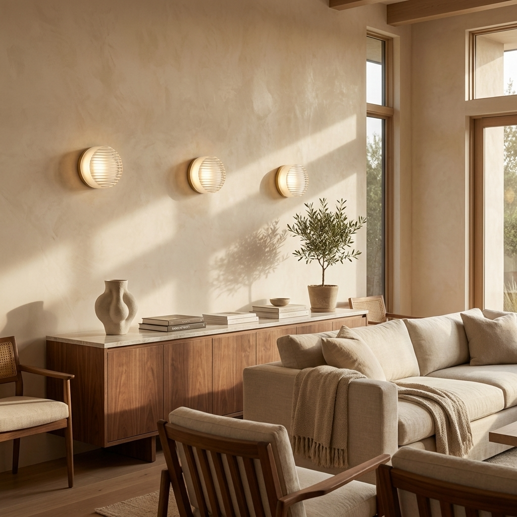 Minimal Round LED Wall Lamp