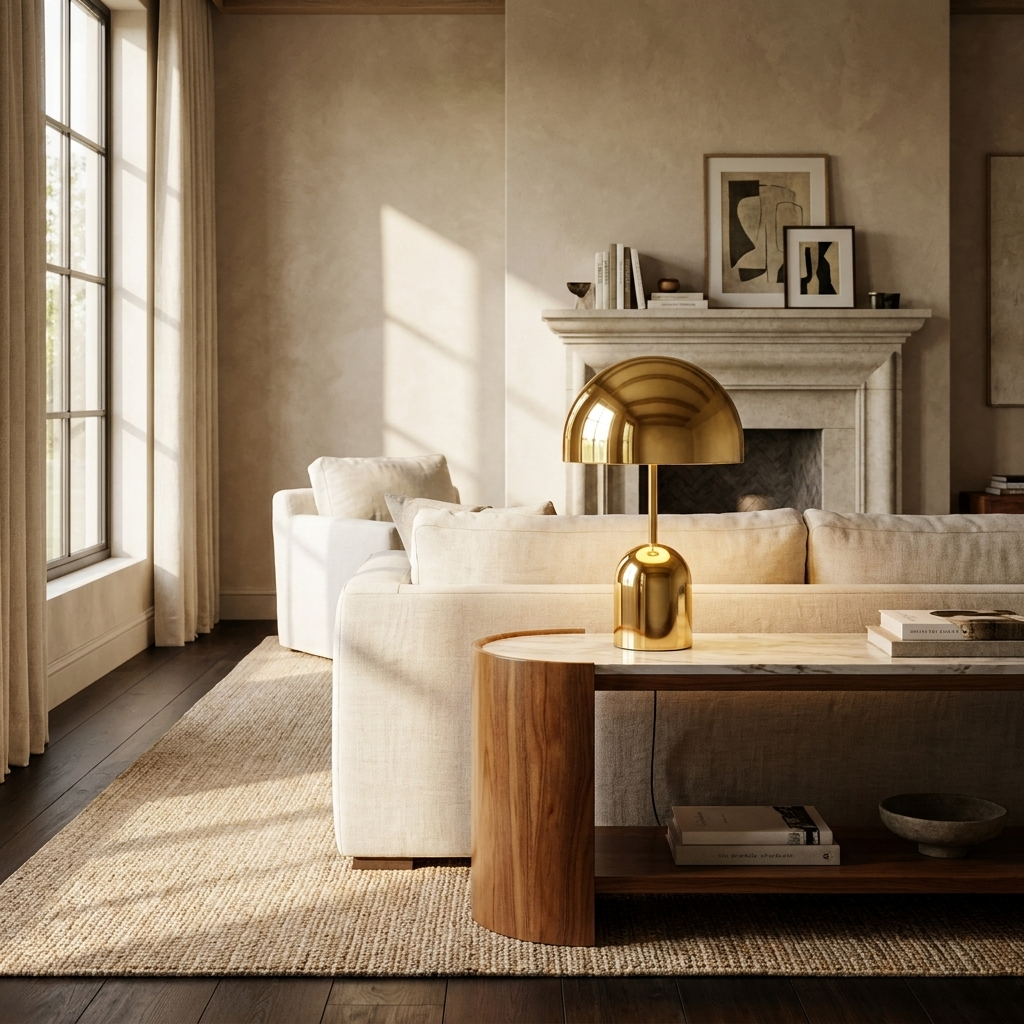 Modern Bell Table Lamp