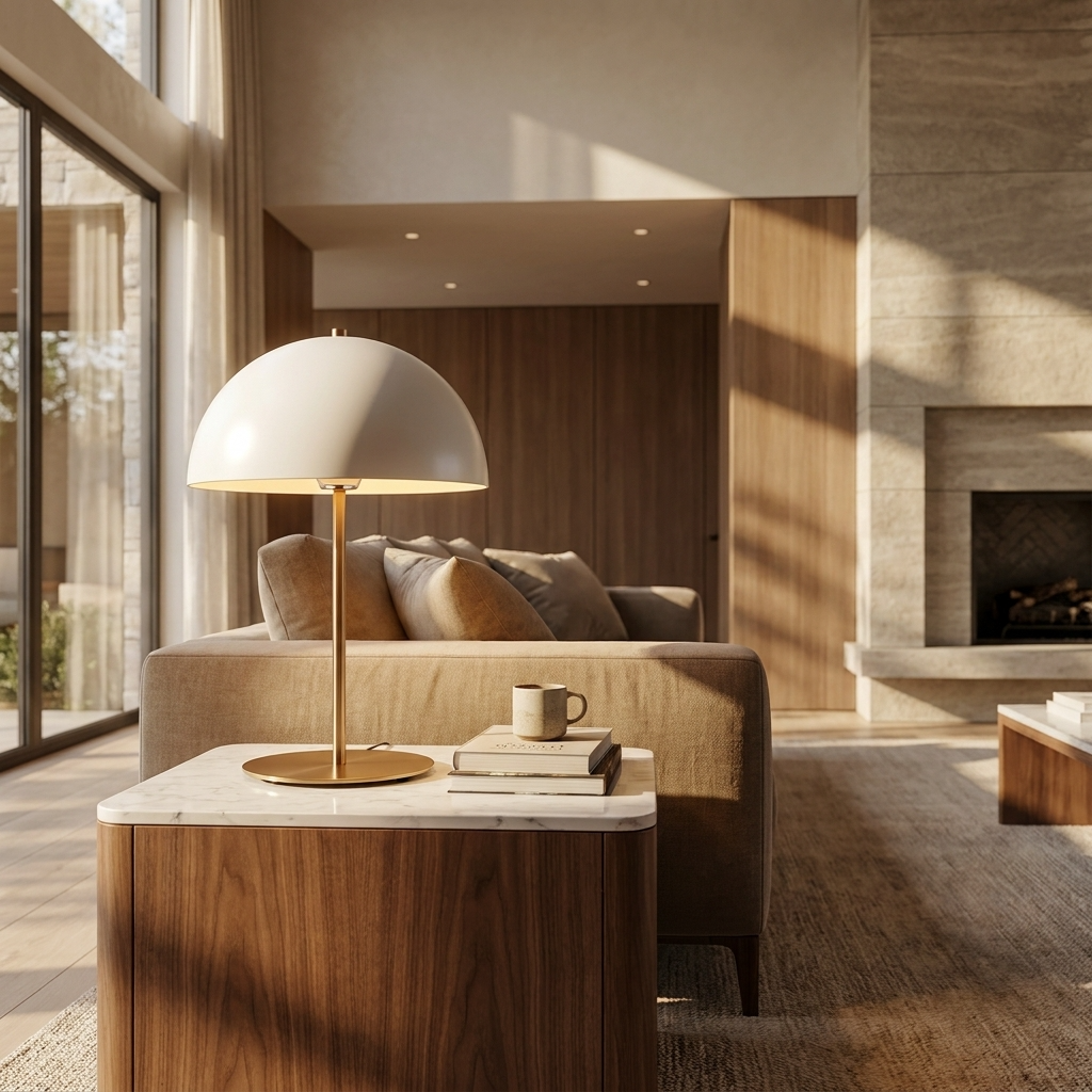 Modern Dome Table Lamp