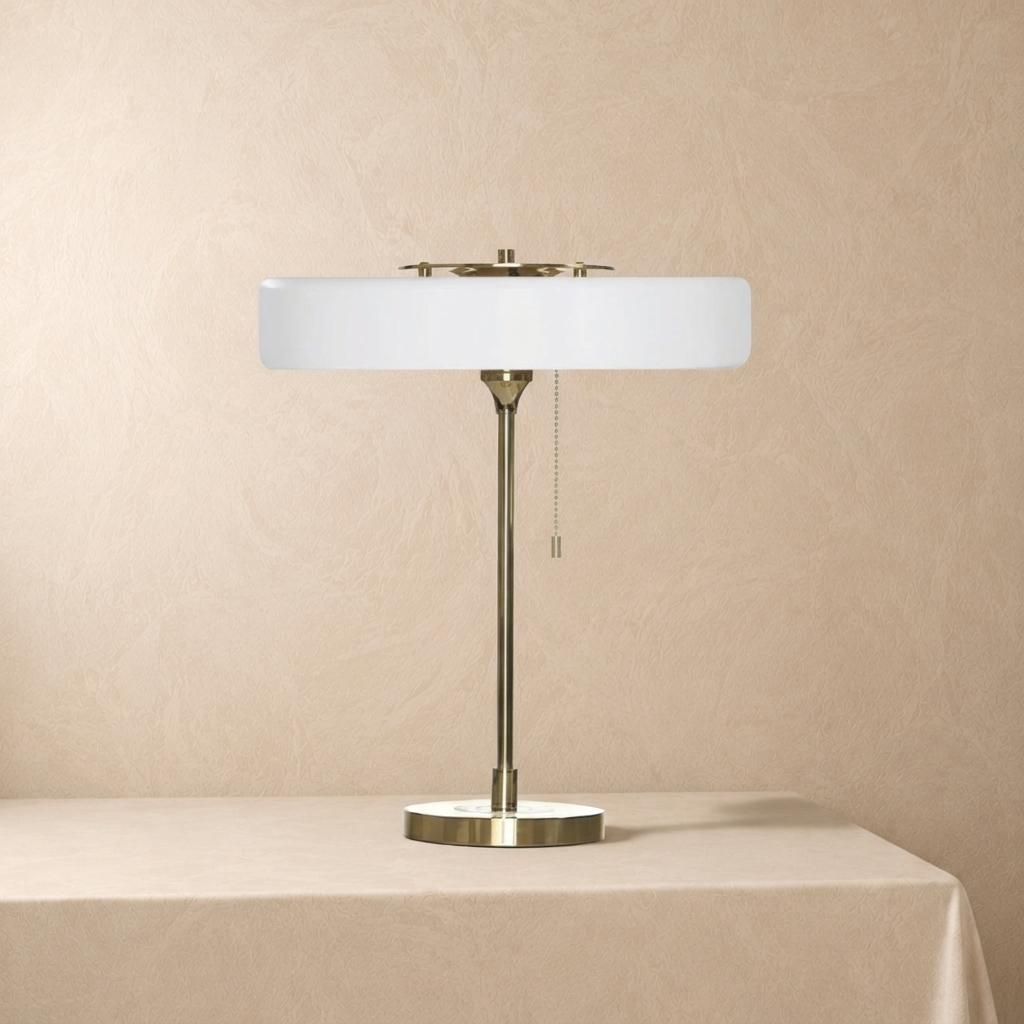 Modern Drum Table Lamp