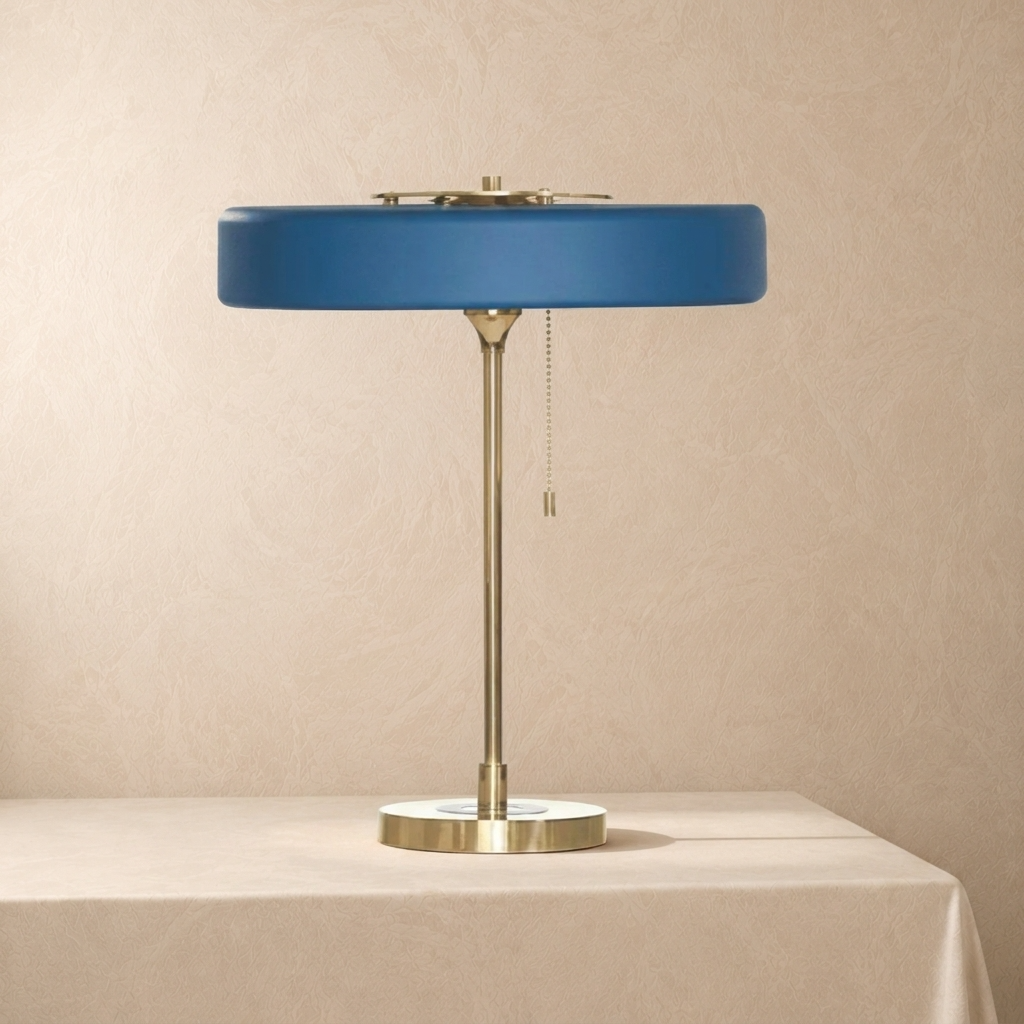 Modern Drum Table Lamp