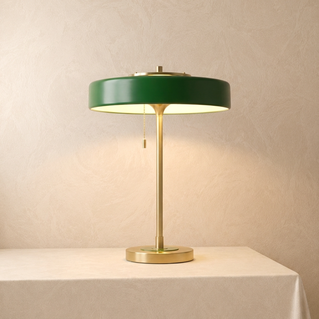 Modern Drum Table Lamp