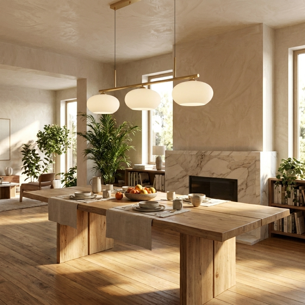 Modern Linear Glass Pendant Light