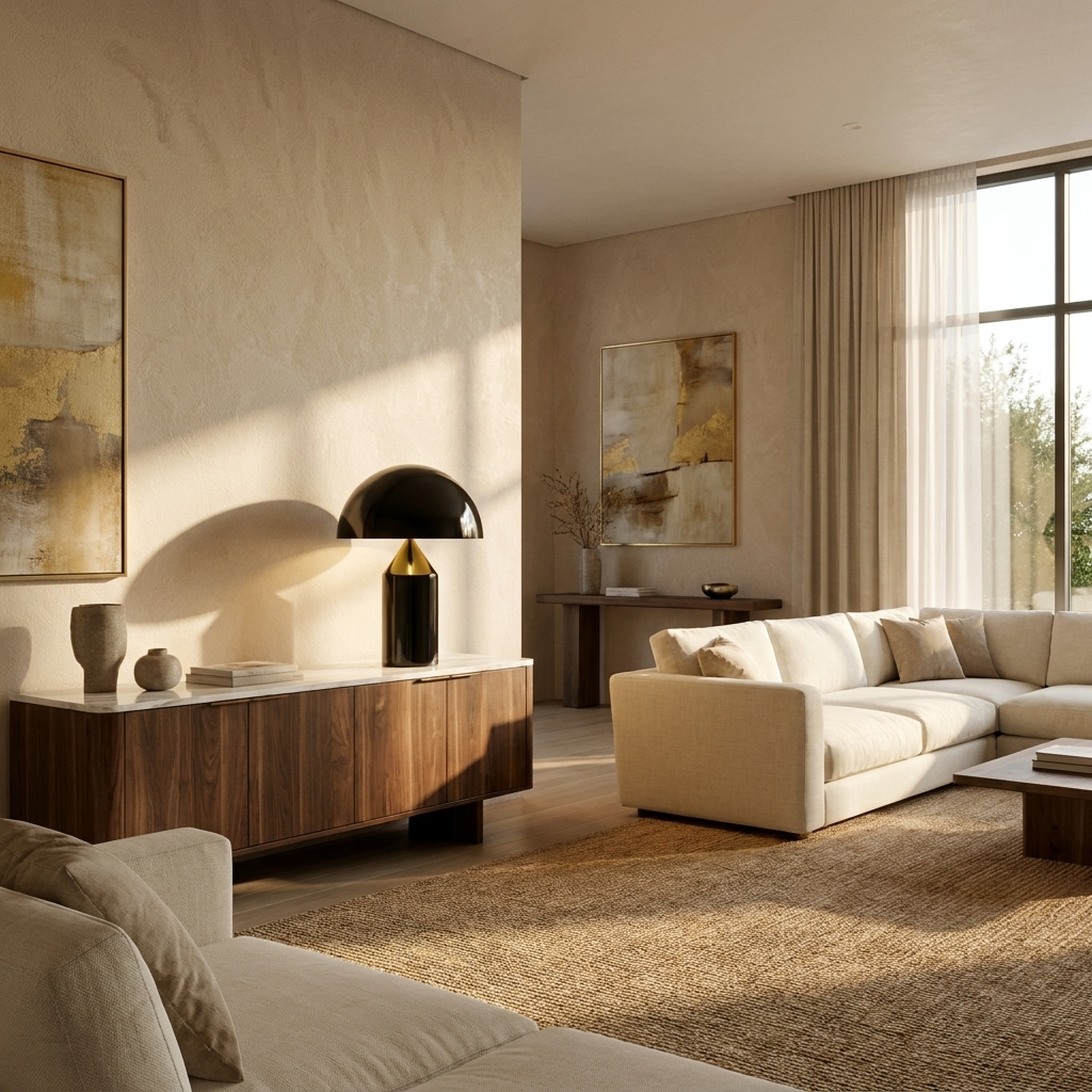Modern Mushroom Table Lamp