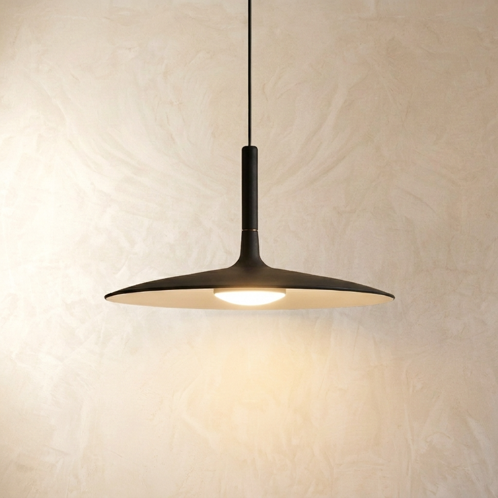 Nordic Flat Disc Pendant Light
