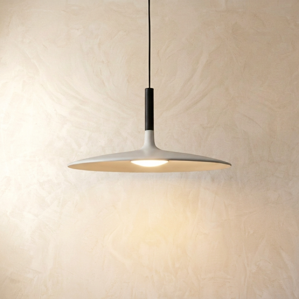 Nordic Flat Disc Pendant Light