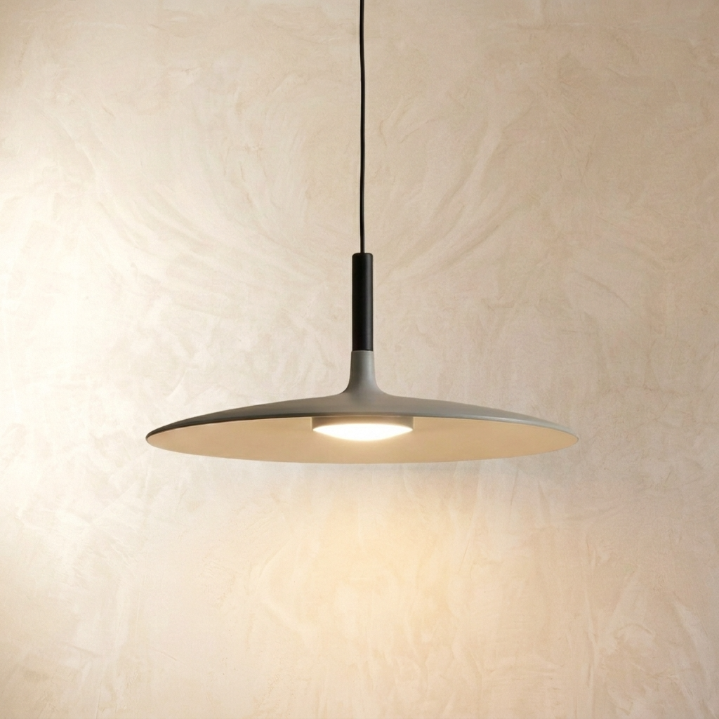 Nordic Flat Disc Pendant Light