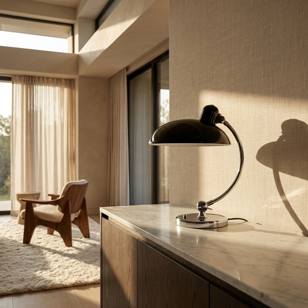Retro Arc Desk Lamp