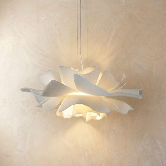 French Petal Flower Pendant Light