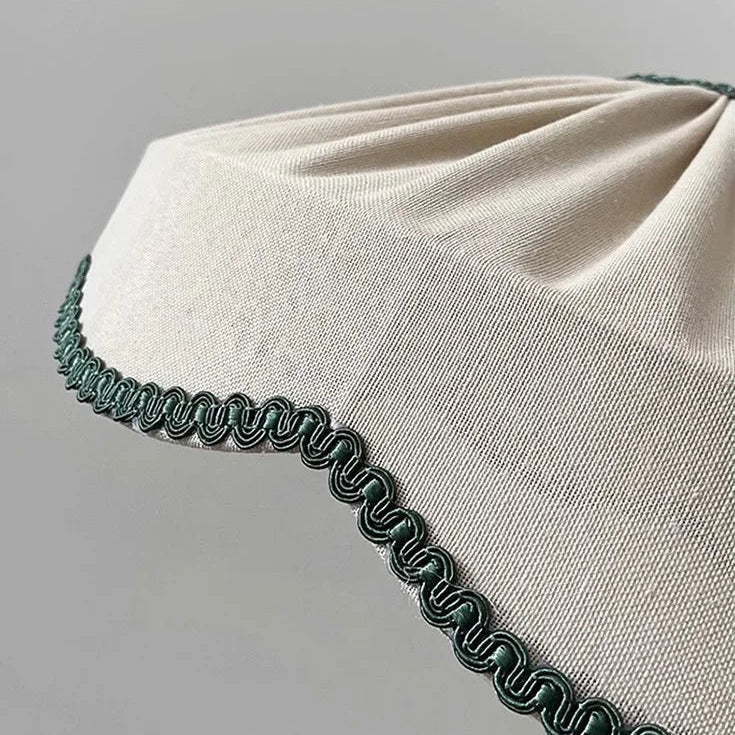 Japanese Retro Fabric Wabi Sabi Pendant Light