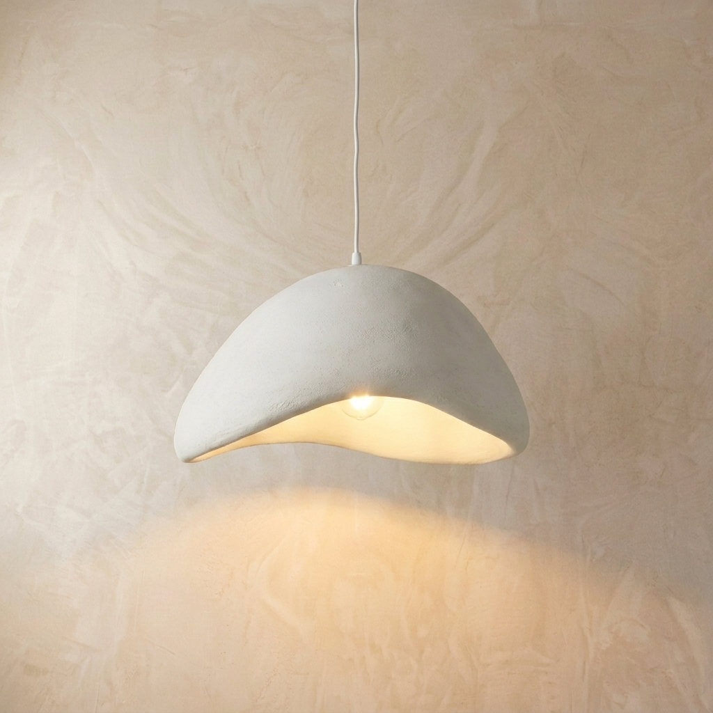 Japanese Wabi Sabi Dome Pendant Light