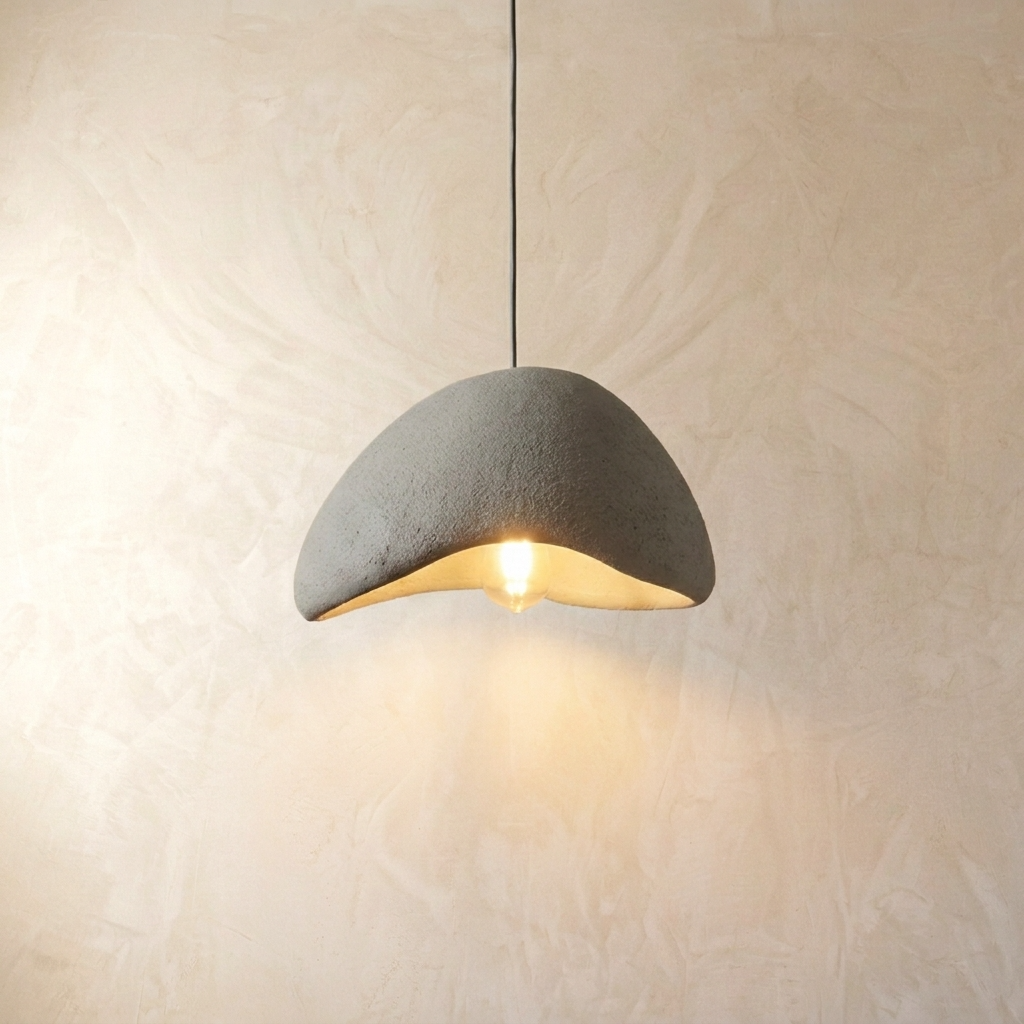 Japanese Wabi Sabi Dome Pendant Light