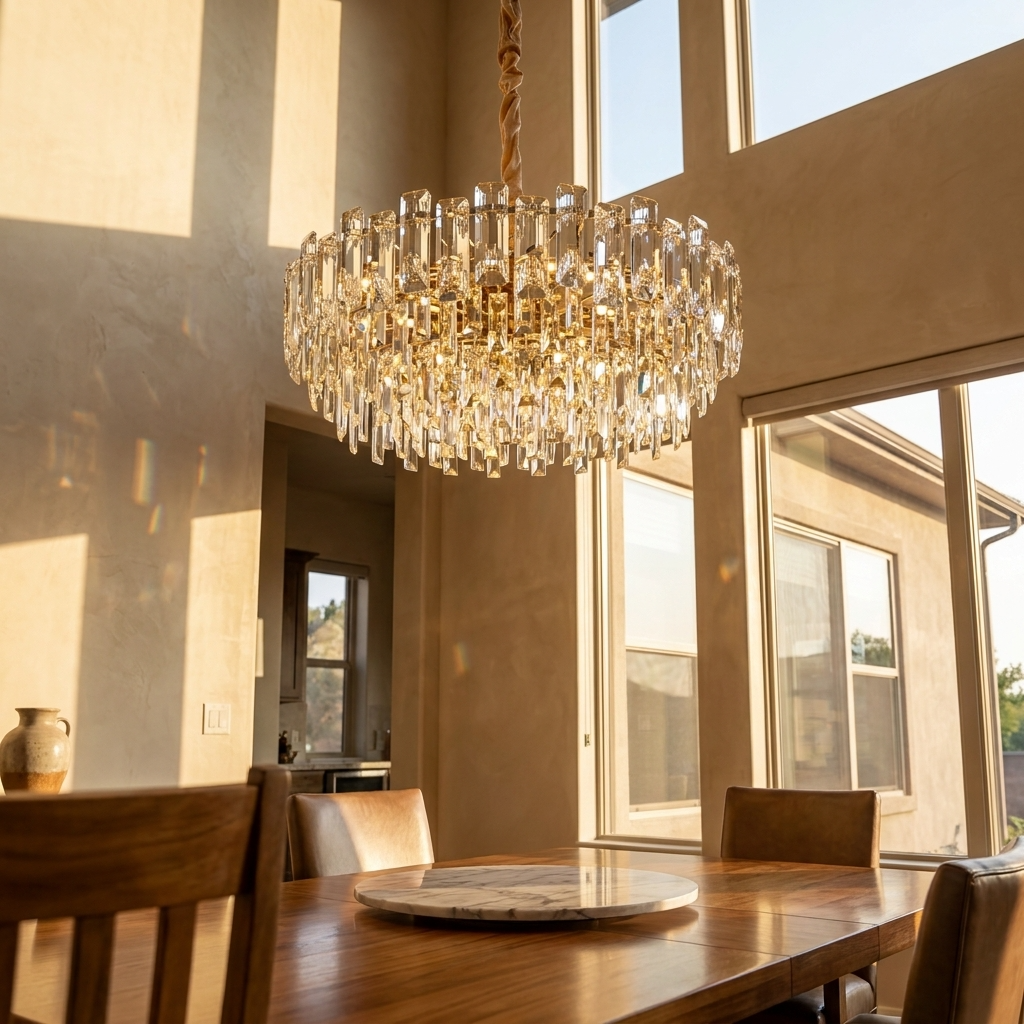 Luxury Crystal Tiered Chandelier