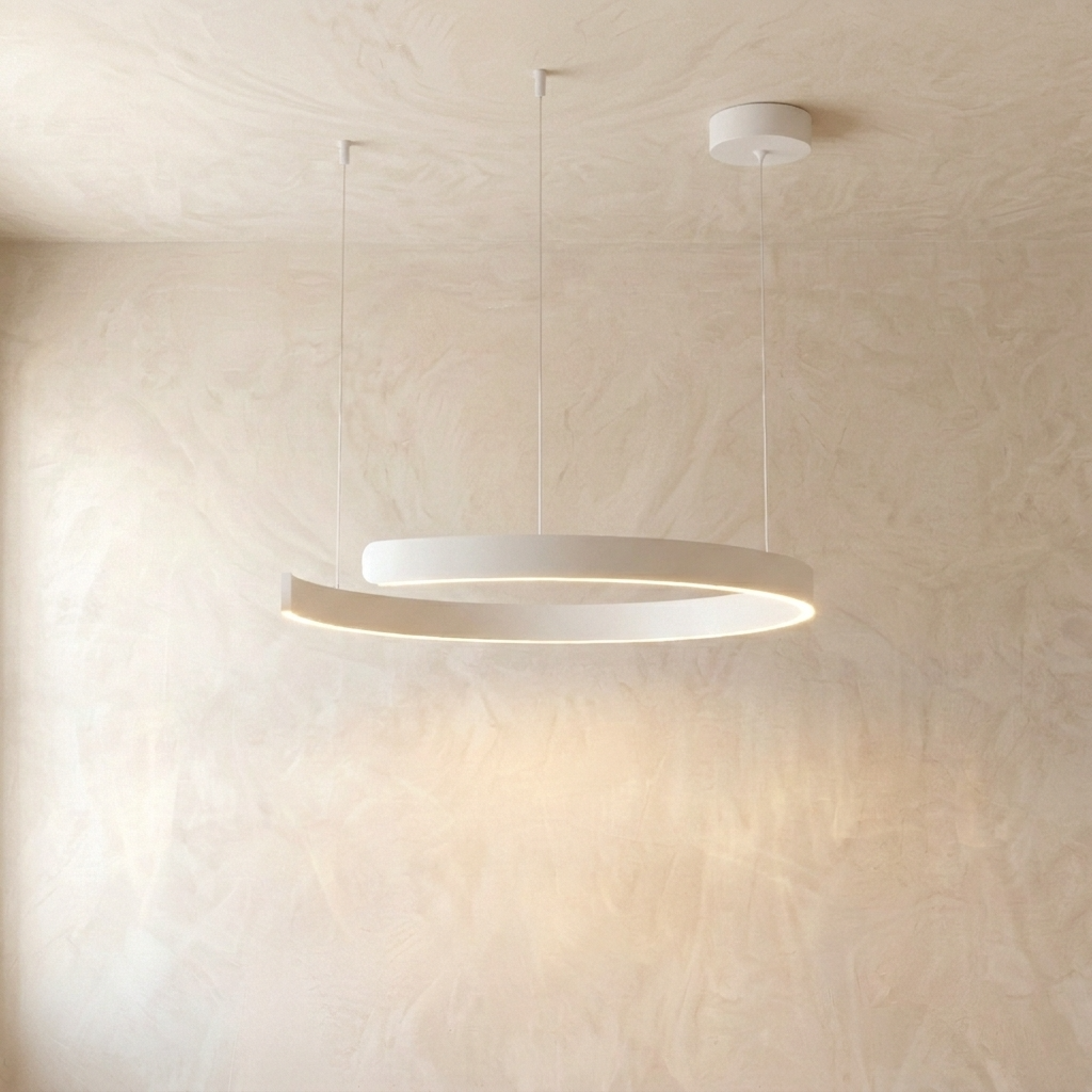 Modern Floating Ring Pendant Light