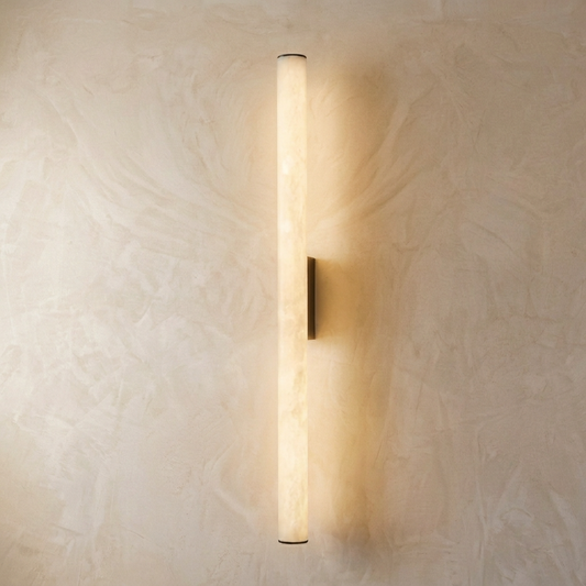 Natural Alabaster Linear Wall Lamp