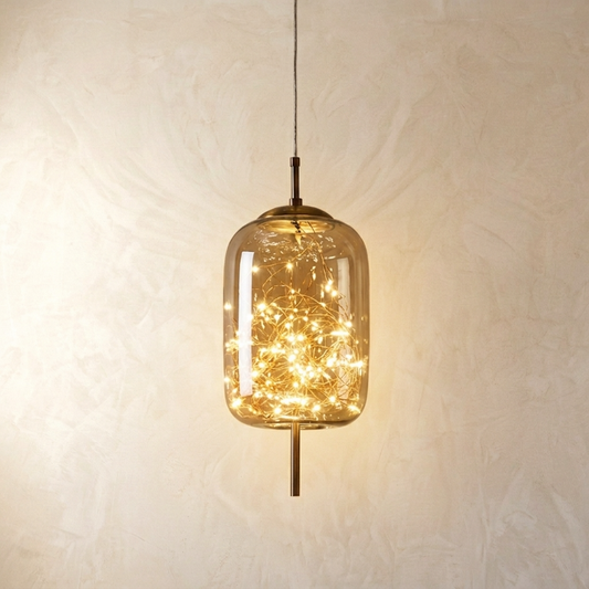 Nordic Glass Firefly Pendant Light