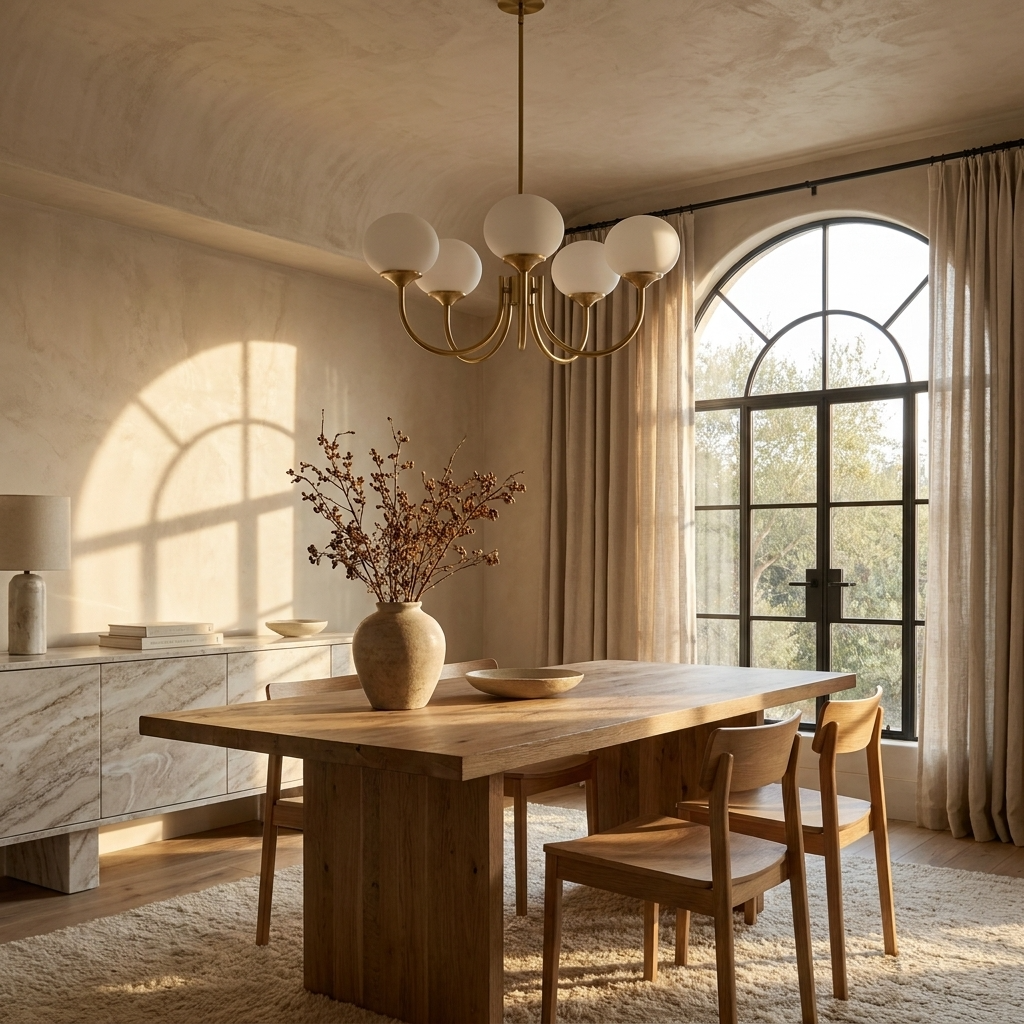 Nordic Glass Globe Chandelier