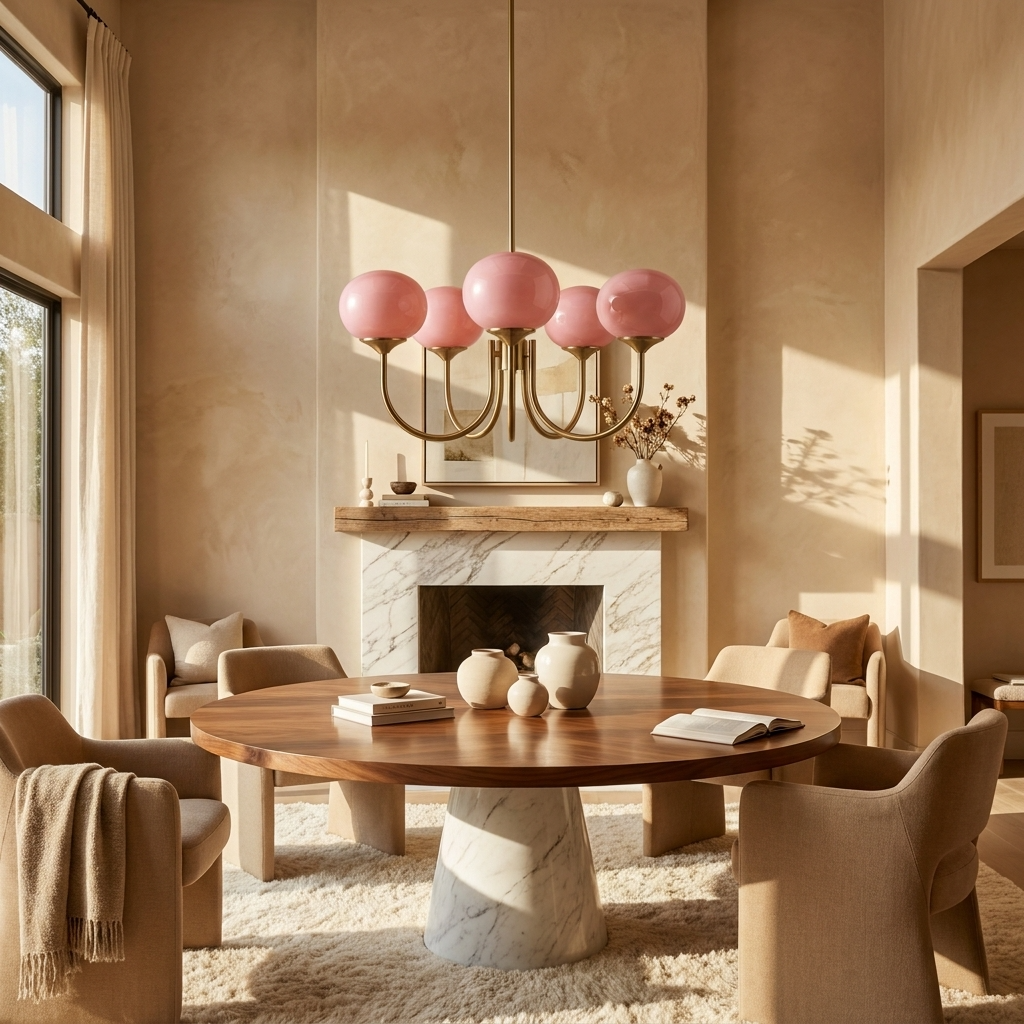 Nordic Glass Globe Chandelier