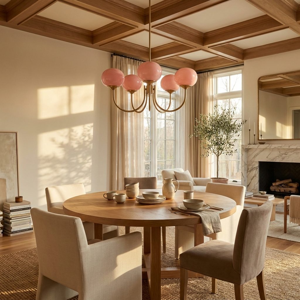 Nordic Glass Globe Chandelier