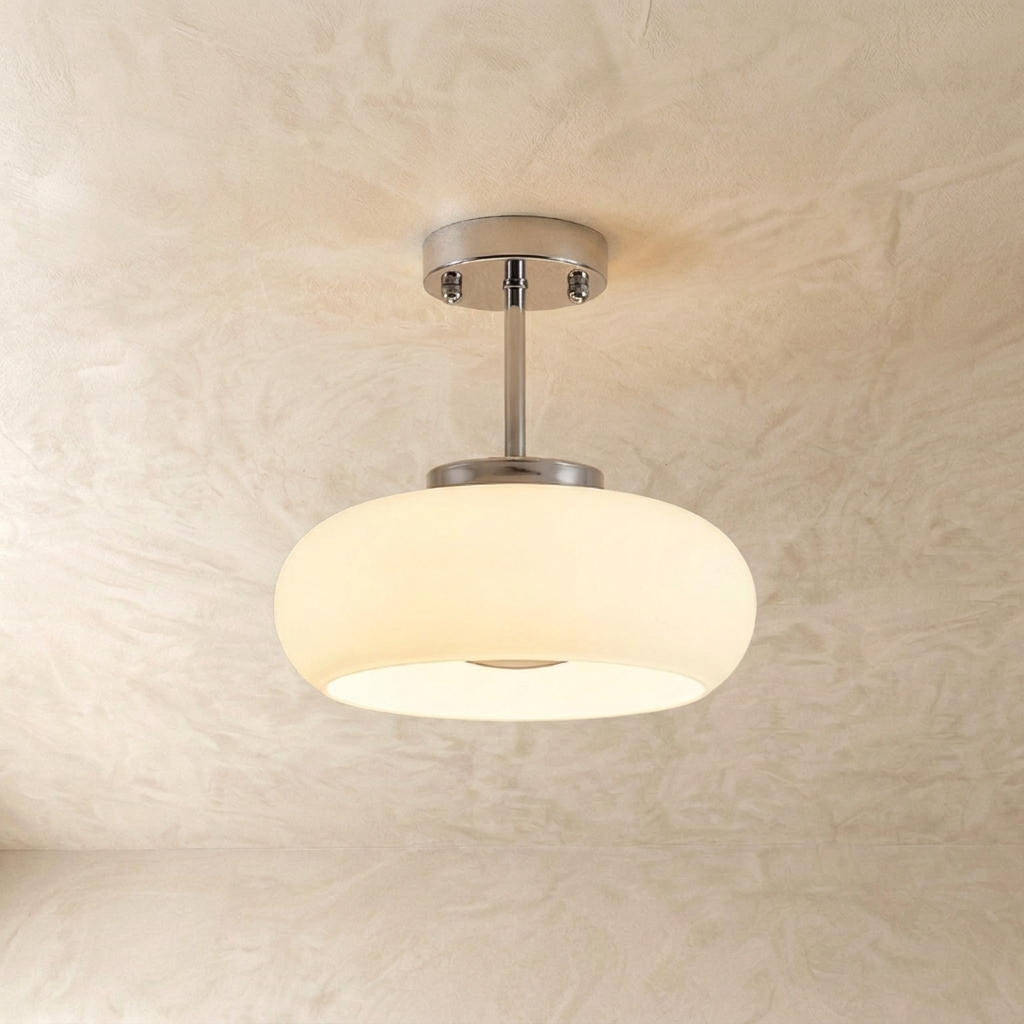 Vintage Glass Ceiling Pendant Lamp